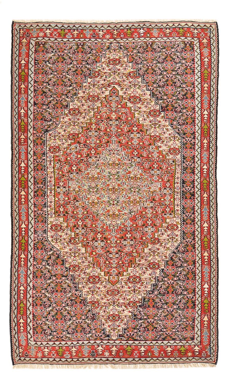 Alfombra Kelim - Oriental - 254 x 150 cm - terracota