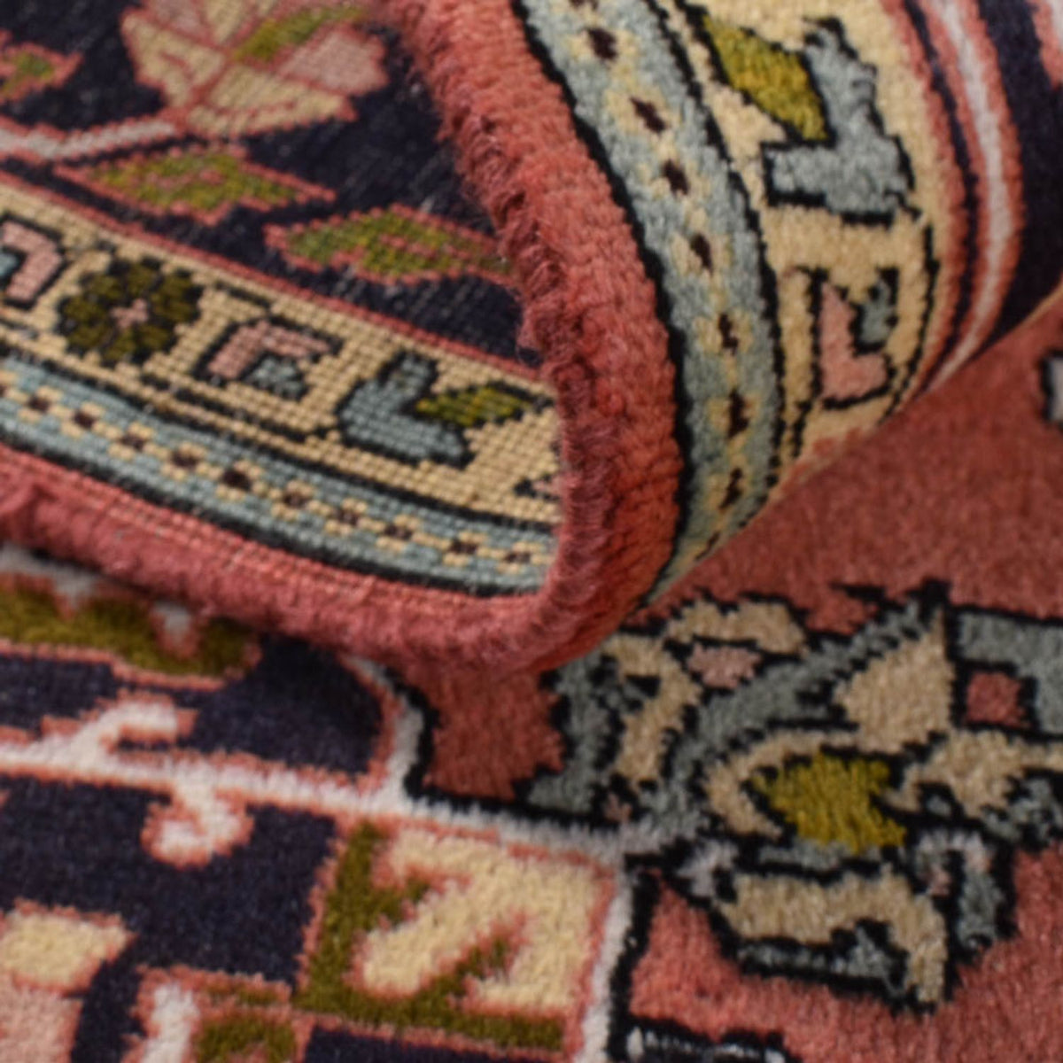 Alfombra persa - Nómada - 202 x 142 cm - rojo claro