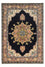 Alfombra persa - Nómada - 218 x 150 cm - azul oscuro