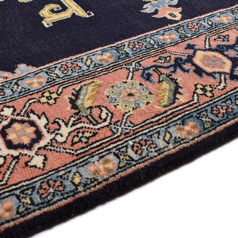 Alfombra persa - Nómada - 218 x 150 cm - azul oscuro