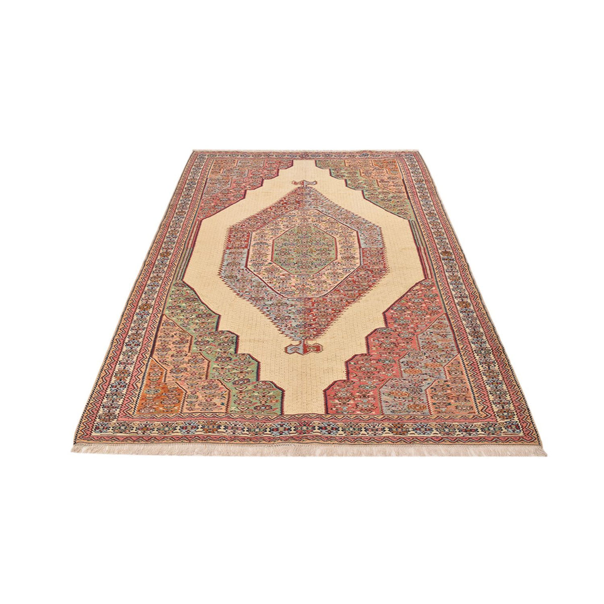 Alfombra Kelim - Oriental - 255 x 160 cm - multicolor