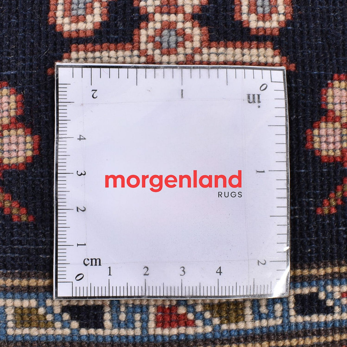 Alfombra persa - Nómada - 173 x 114 cm - azul oscuro