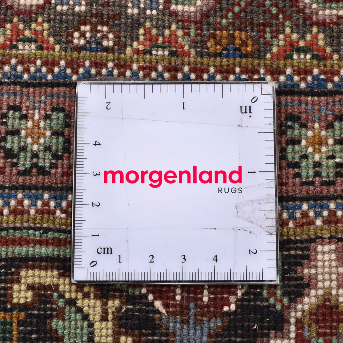 Alfombra Persa - Tabriz - Real cuadrado - 207 x 204 cm - marrón