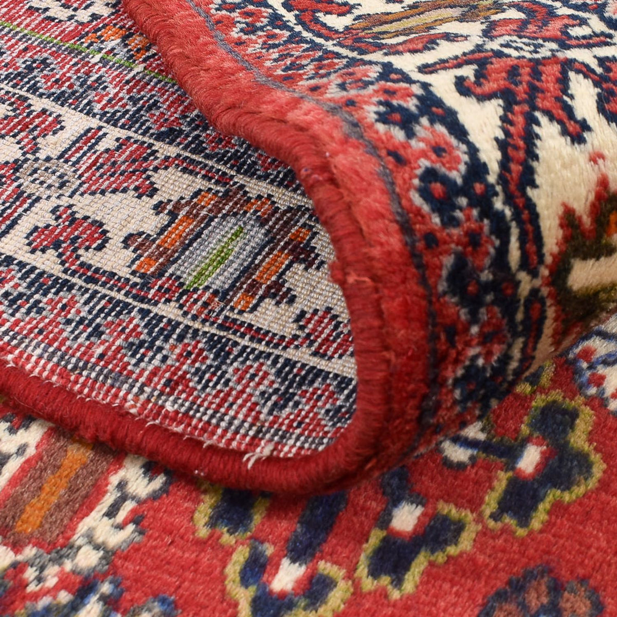 Alfombra persa - Nómada - 150 x 108 cm - multicolor