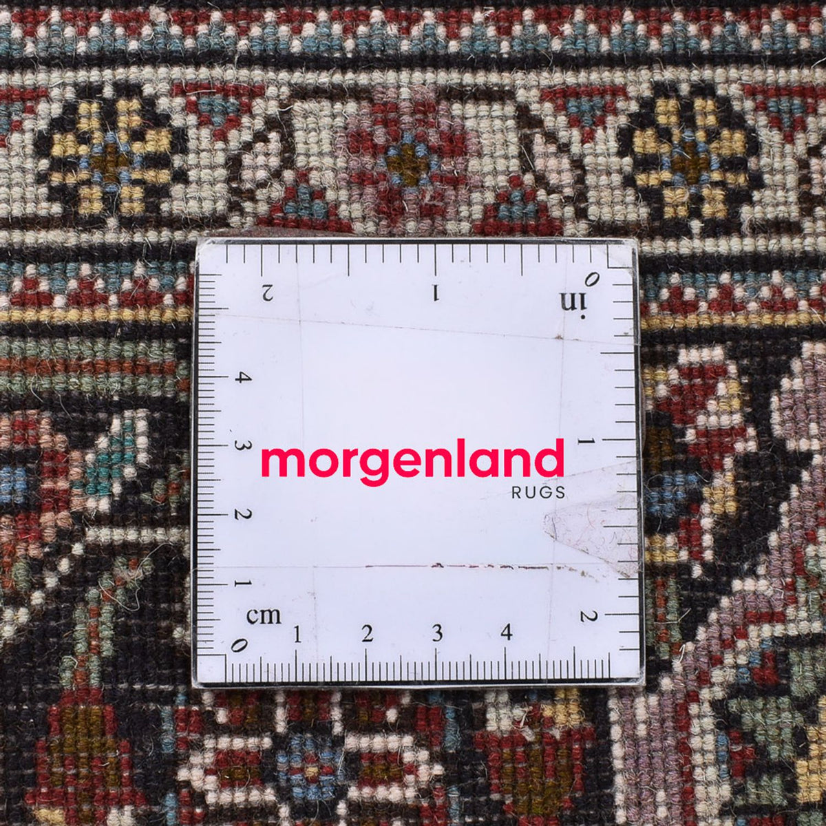 Alfombra Persa - Tabriz - Real cuadrado  - 212 x 200 cm - marrón