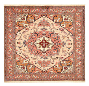 Alfombra persa - Nómada cuadrado  - 200 x 197 cm - beige claro