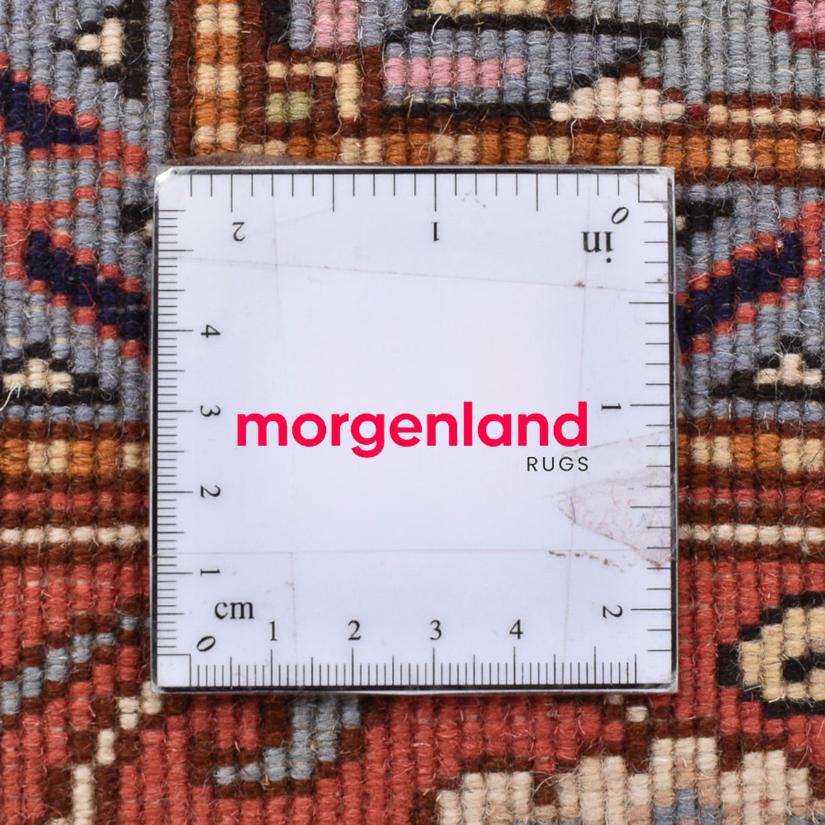 Alfombra persa - Nómada cuadrado - 200 x 197 cm - beige claro