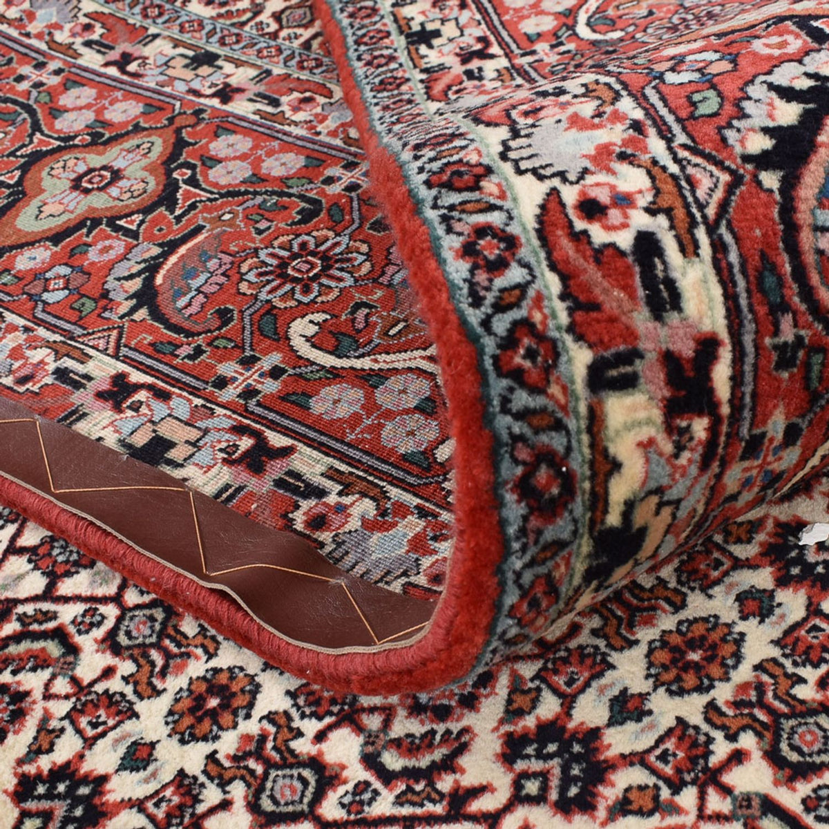 Alfombra persa - Bidjar cuadrado - 306 x 304 cm - óxido