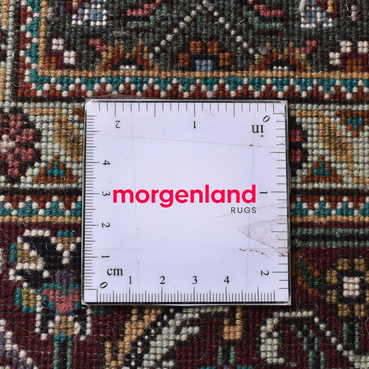 Alfombra Persa - Tabriz - Real cuadrado  - 203 x 200 cm - arena