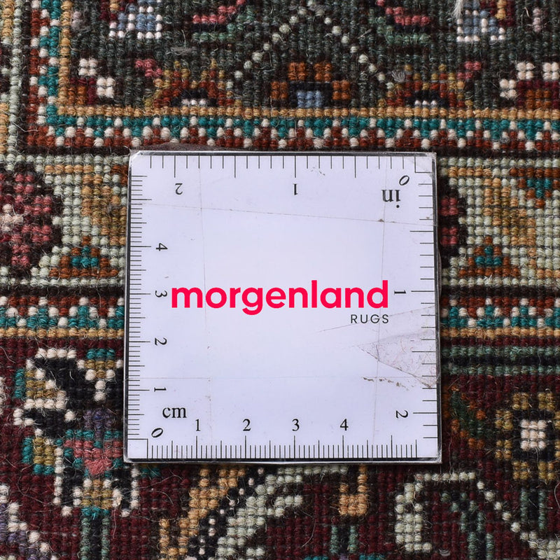 Alfombra Persa - Tabriz - Real cuadrado  - 203 x 200 cm - arena