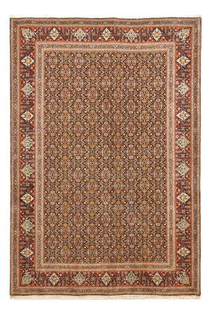 Alfombra Persa - Tabriz - Real - 303 x 200 cm - beige oscuro