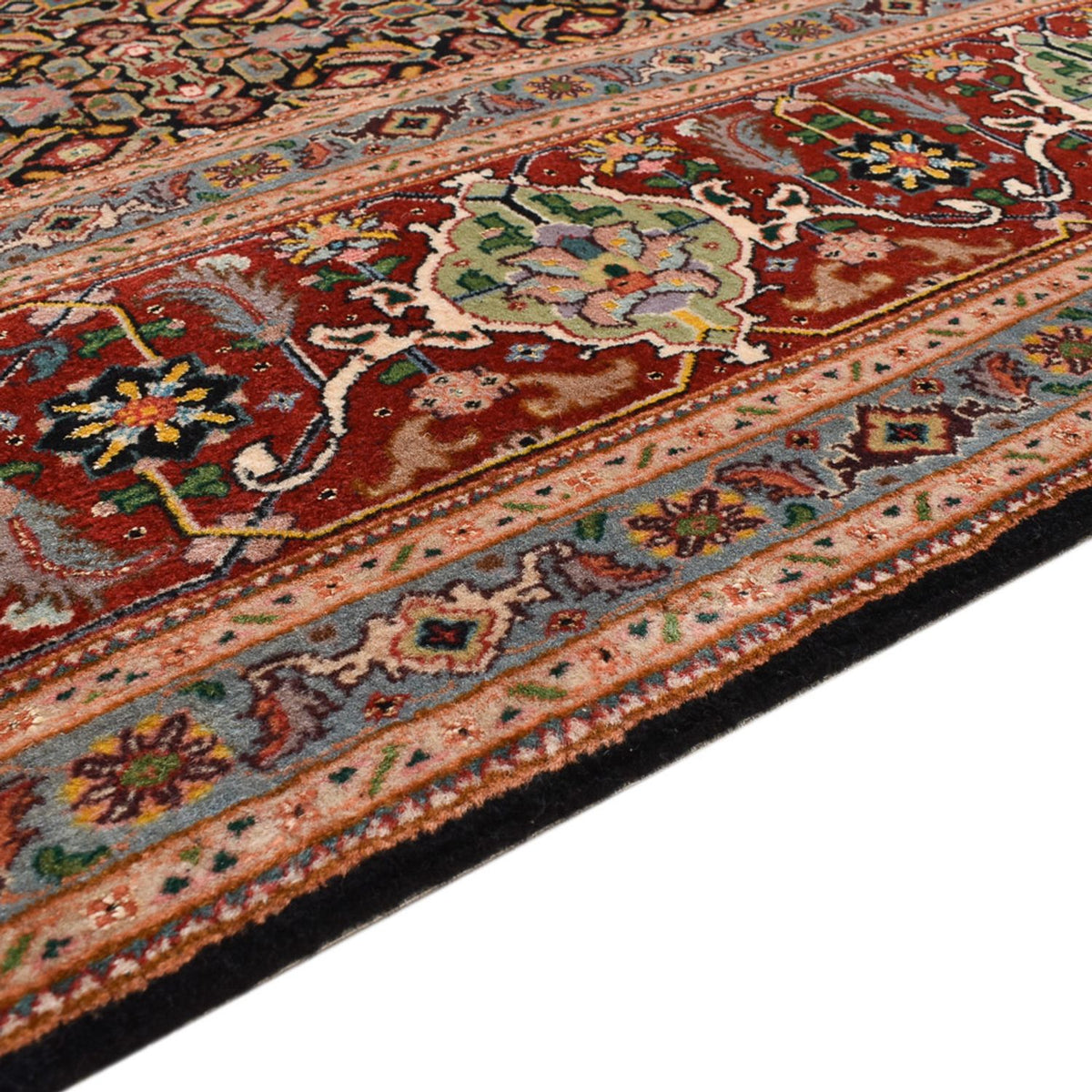 Alfombra Persa - Tabriz - Real - 303 x 200 cm - beige oscuro