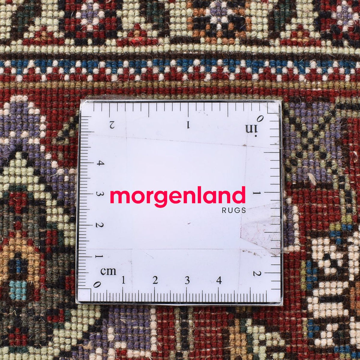 Alfombra Persa - Tabriz - Real cuadrado  - 204 x 198 cm - marrón claro