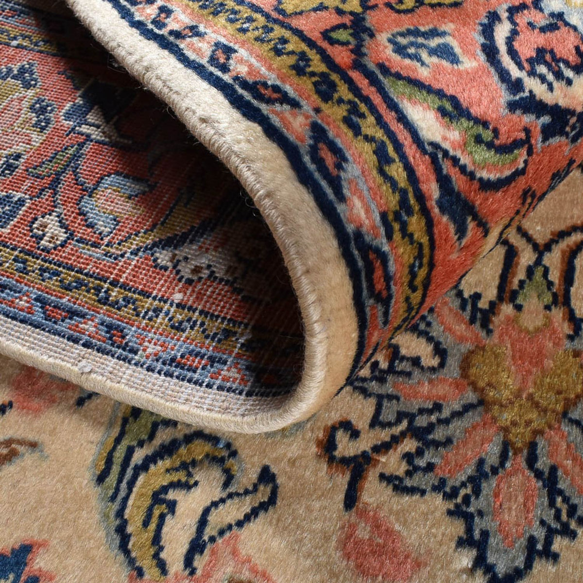 Alfombra persa - Clásica - 208 x 136 cm - arena