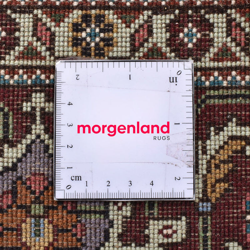 Alfombra Persa - Tabriz - Real cuadrado  - 205 x 201 cm - marrón claro