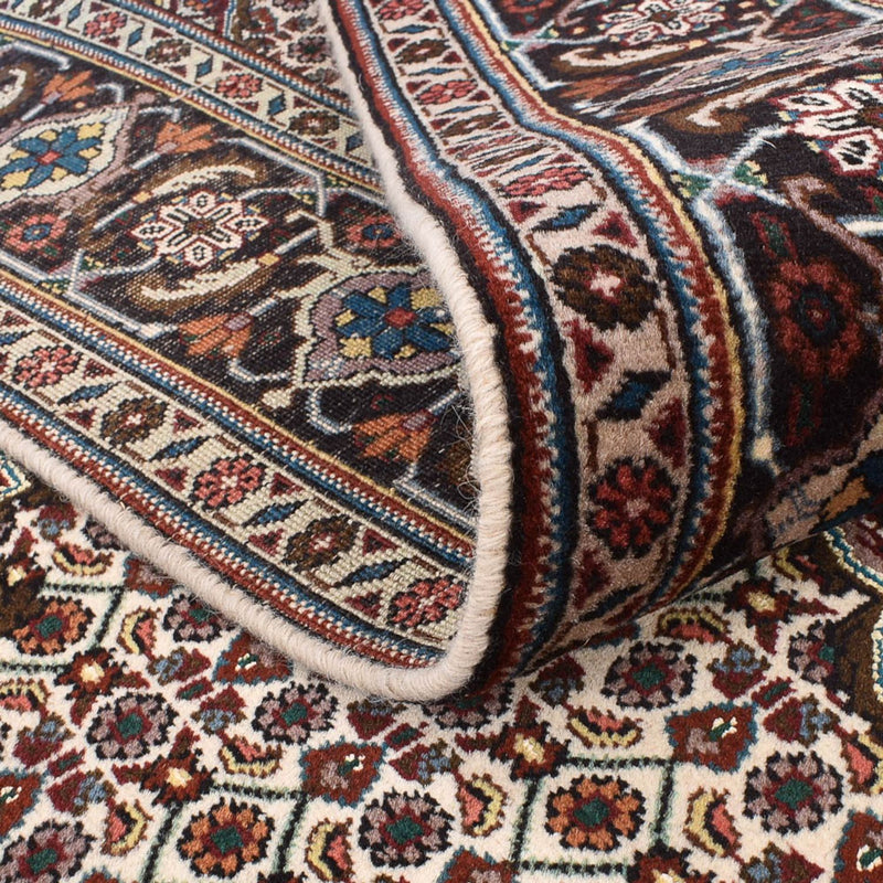 Alfombra Persa - Tabriz - Real cuadrado  - 201 x 201 cm - marrón claro