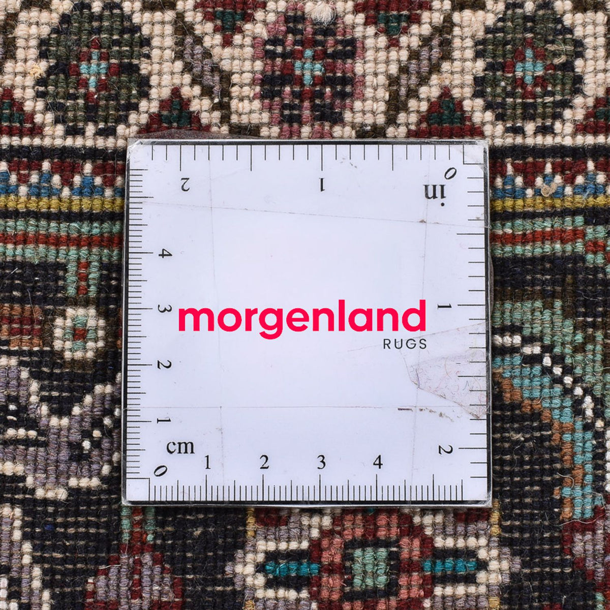 Alfombra Persa - Tabriz - Real cuadrado  - 203 x 203 cm - marrón