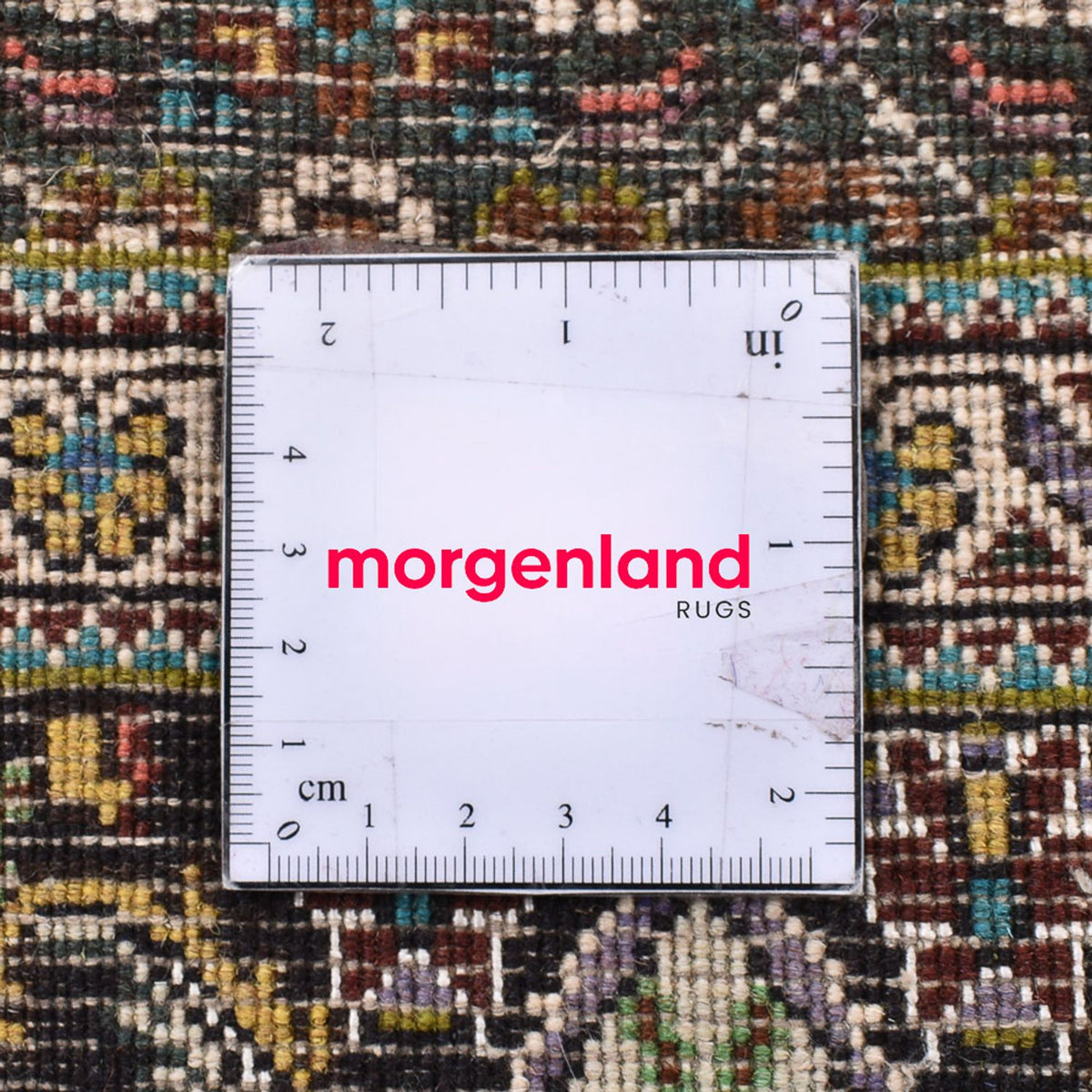 Alfombra Persa - Tabriz - Real cuadrado  - 201 x 200 cm - marrón