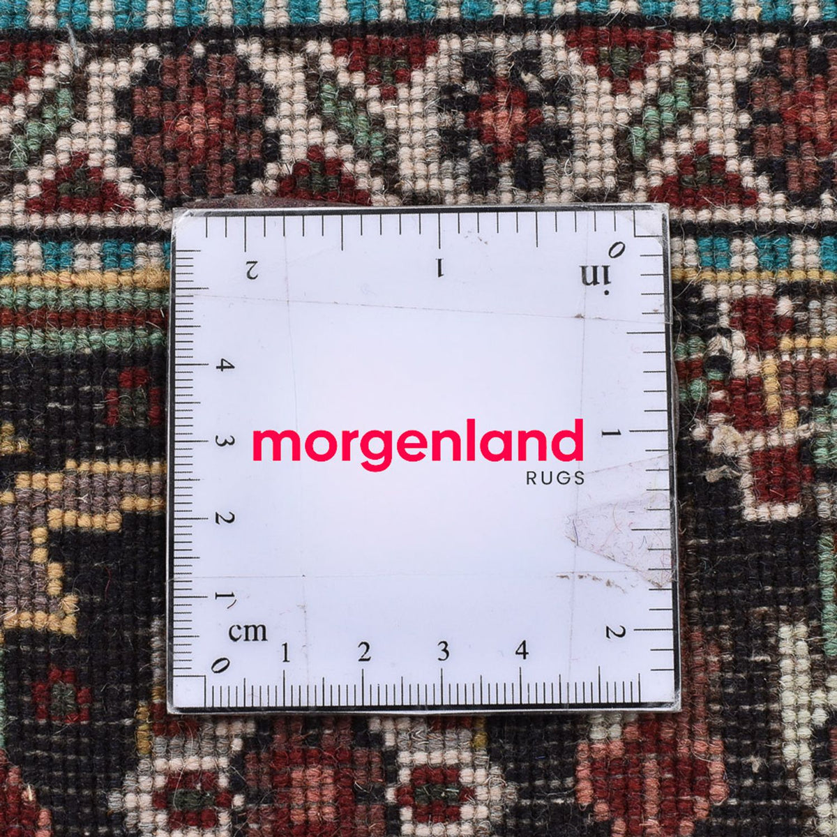 Alfombra Persa - Tabriz - Real cuadrado - 204 x 200 cm - marrón