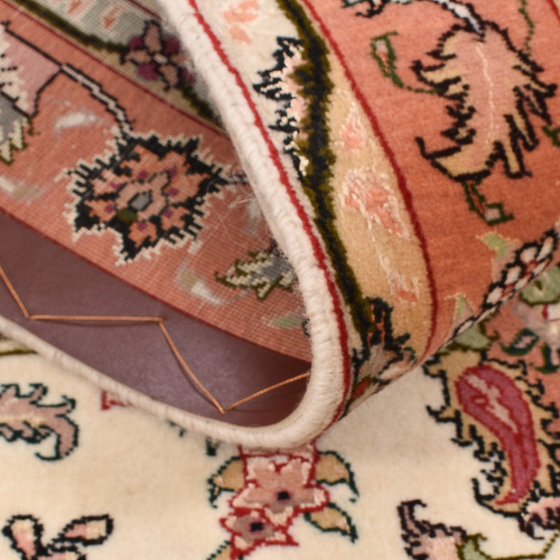 Alfombra de pasillo Alfombra Persa - Tabriz - Real - 204 x 81 cm - multicolor