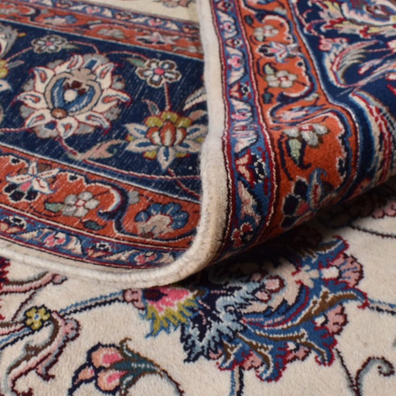 Alfombra persa - Clásica - Real - 390 x 300 cm - crema