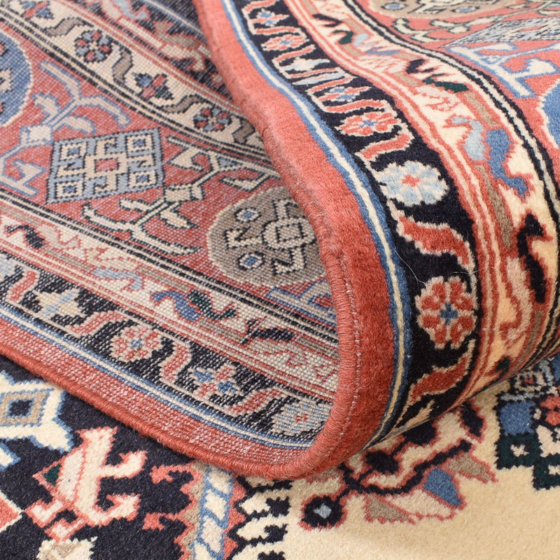 Alfombra persa - Nómada - 249 x 197 cm - azul oscuro