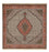 Alfombra Persa - Tabriz - Real cuadrado - 212 x 201 cm - marrón claro