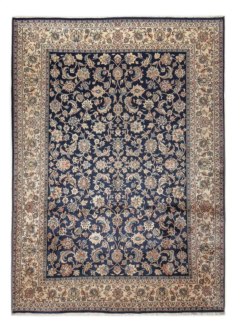 Alfombra persa - Clásica - 342 x 243 cm - azul oscuro