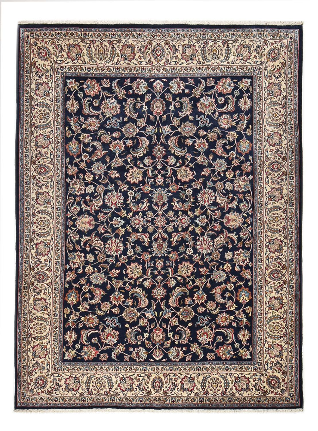 Alfombra persa - Clásica - 335 x 245 cm - azul oscuro