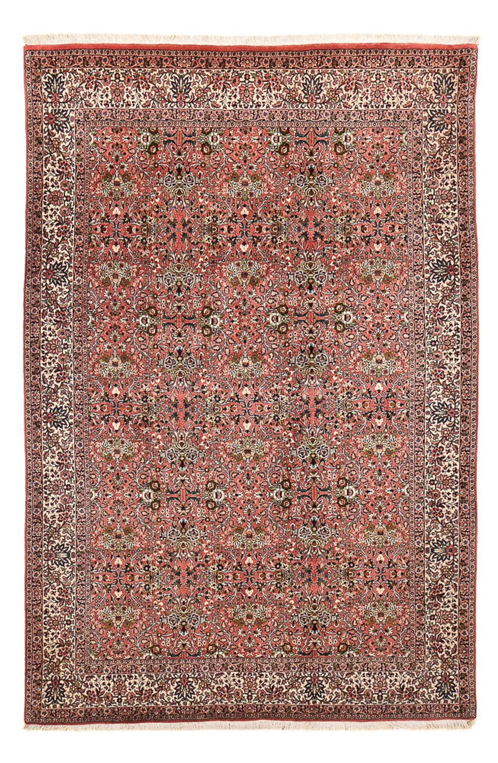 Alfombra persa - Bidjar - 304 x 200 cm - rojo claro