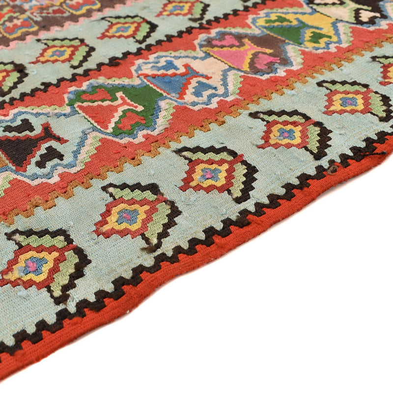 Alfombra Kelim - Oriental - 258 x 160 cm - rojo claro