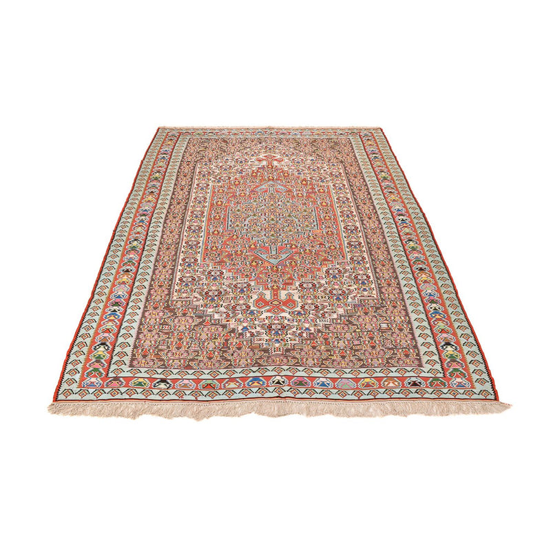 Alfombra Kelim - Oriental - 258 x 160 cm - rojo claro