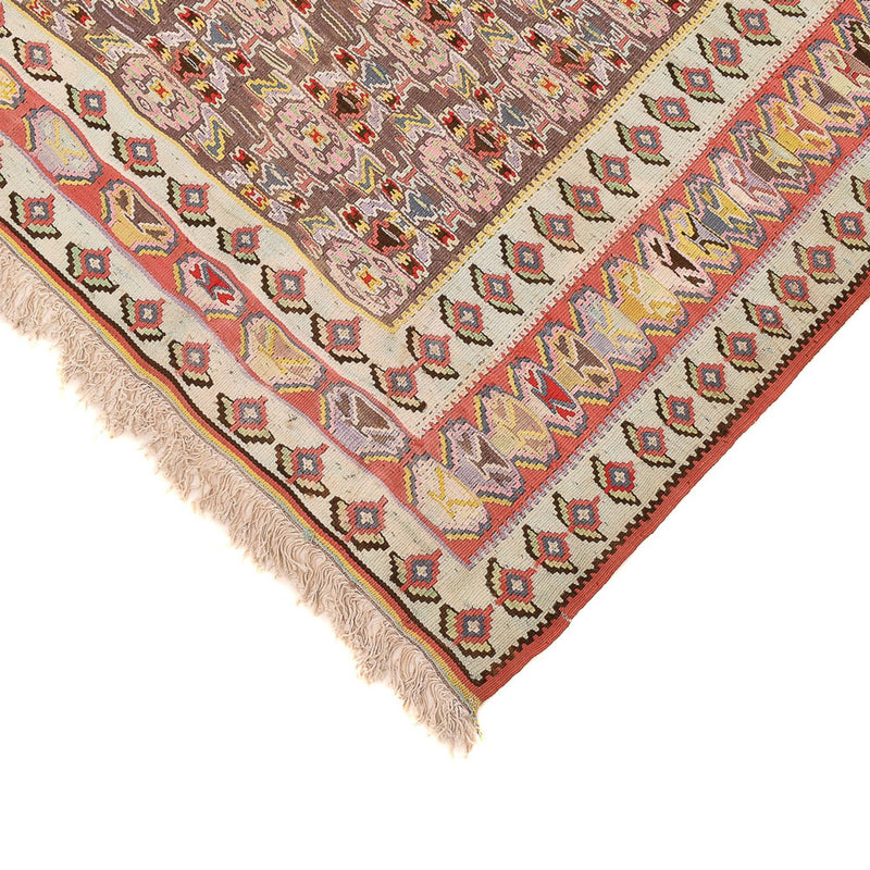 Alfombra Kelim - Oriental - 258 x 160 cm - rojo claro
