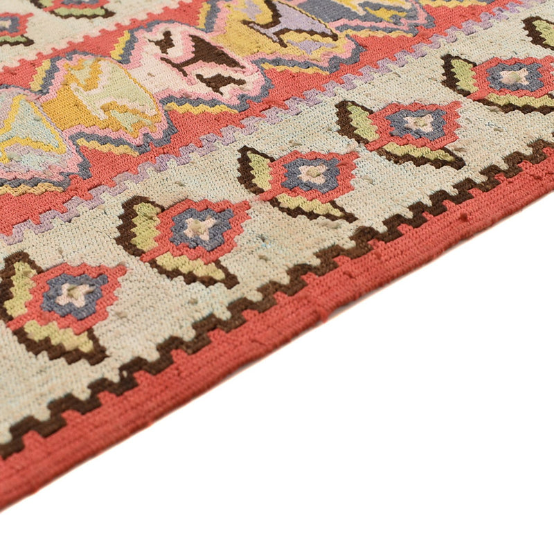 Alfombra Kelim - Oriental - 258 x 160 cm - rojo claro