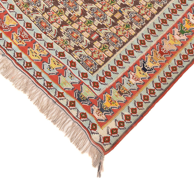 Alfombra Kelim - Oriental - 260 x 158 cm - rojo claro