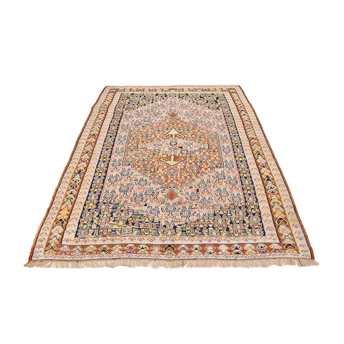 Alfombra Kelim - Oriental - 260 x 160 cm - beige