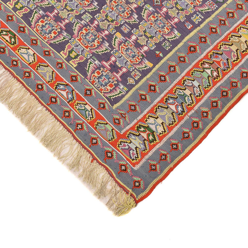 Alfombra Kelim - Oriental - 260 x 154 cm - rojo