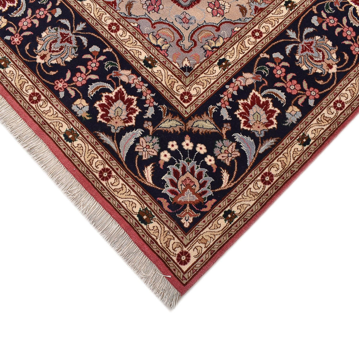 Alfombra Persa - Tabriz - Real - 307 x 247 cm - rojo claro