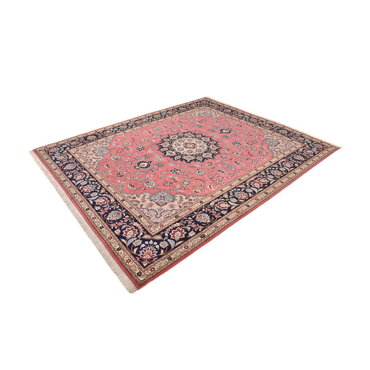 Alfombra Persa - Tabriz - Real - 307 x 247 cm - rojo claro