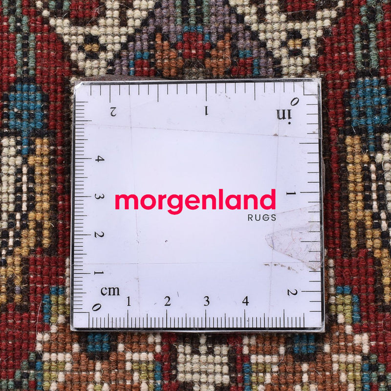 Alfombra Persa - Tabriz - Real cuadrado  - 204 x 202 cm - marrón claro