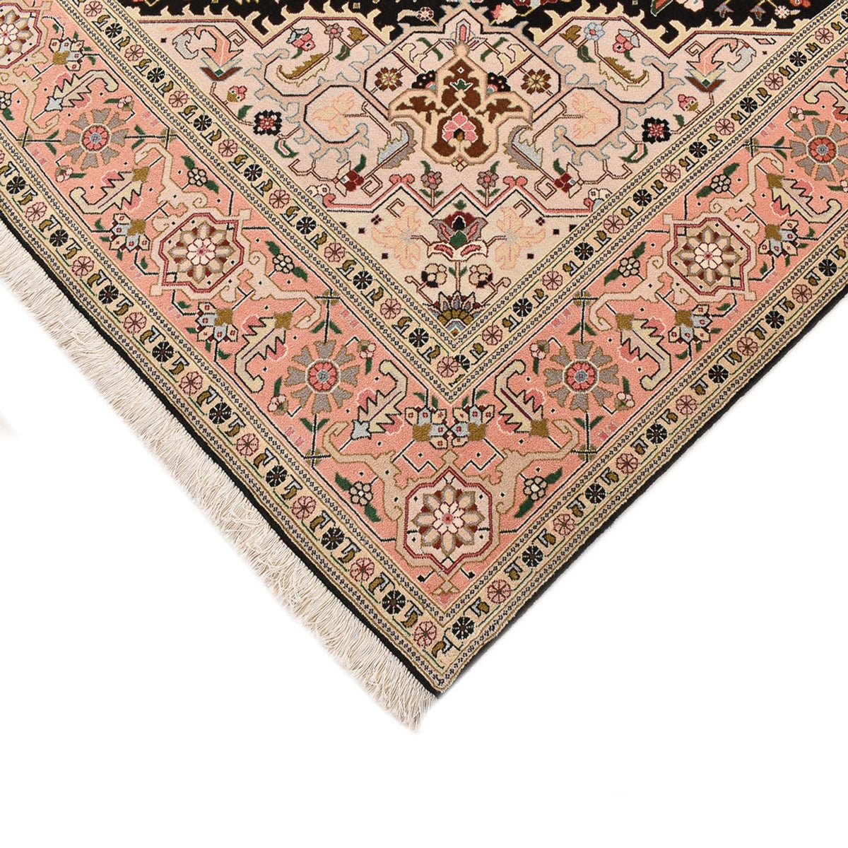 Alfombra Persa - Tabriz - Real cuadrado  - 203 x 198 cm - multicolor