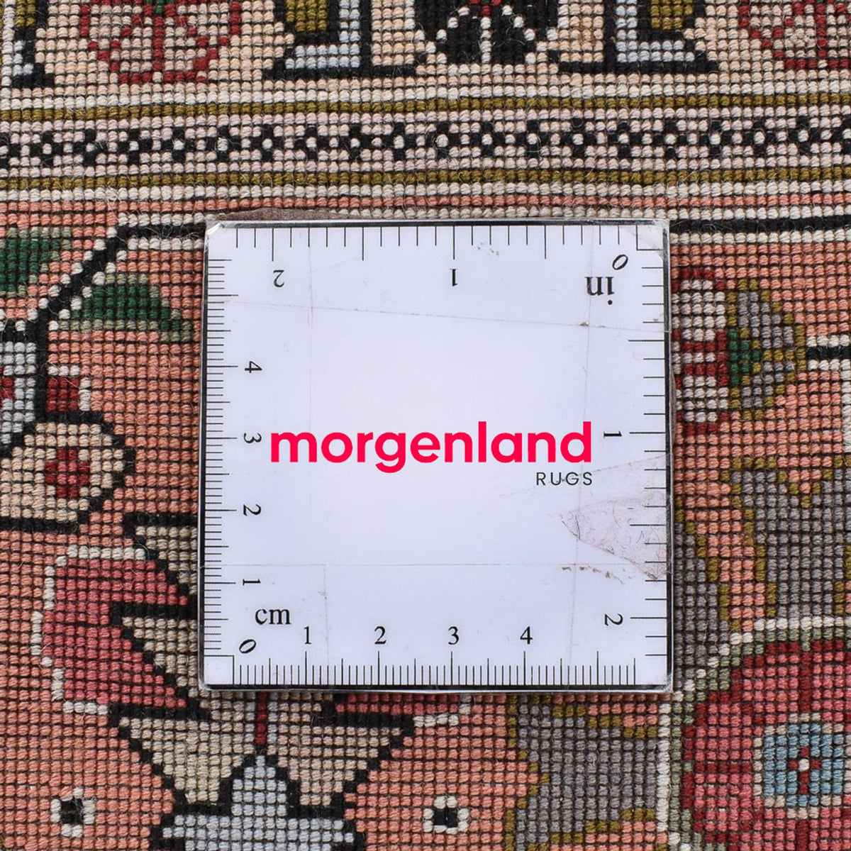 Alfombra Persa - Tabriz - Real cuadrado  - 203 x 198 cm - multicolor