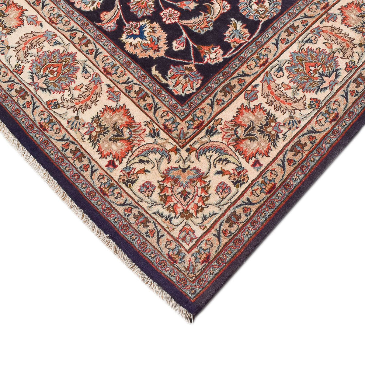 Alfombra persa - Clásica - 340 x 253 cm - azul oscuro