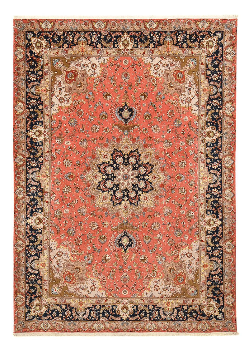 Alfombra Persa - Tabriz - Real - 348 x 246 cm - rojo claro