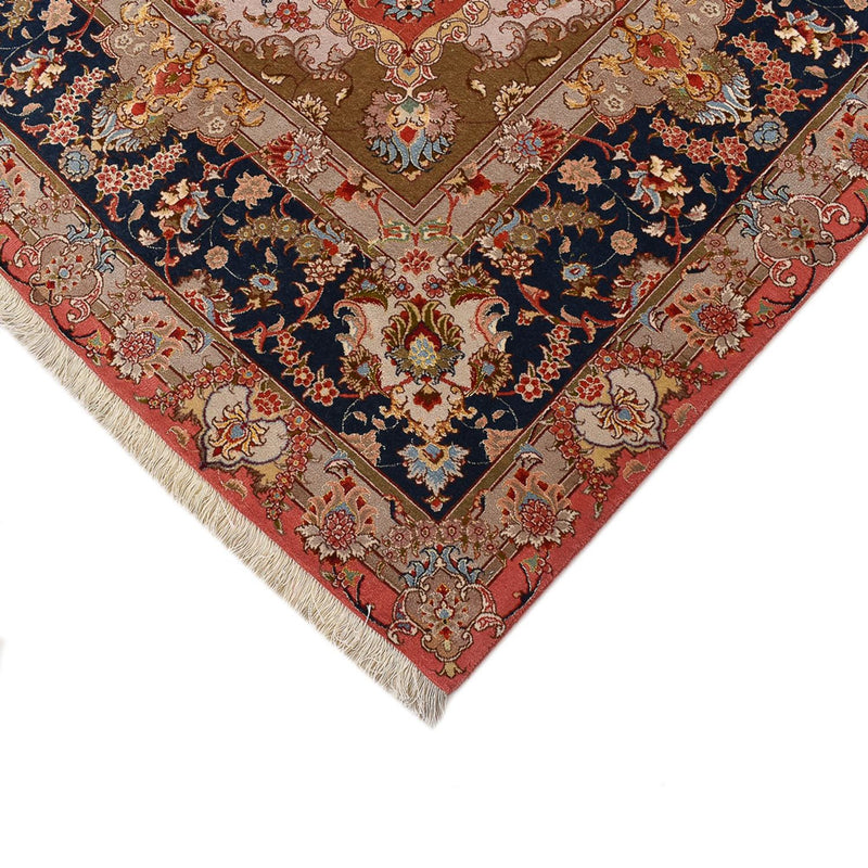 Alfombra Persa - Tabriz - Real - 348 x 246 cm - rojo claro