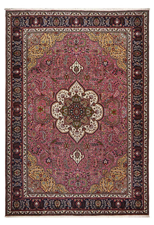 Alfombra Persa - Tabriz - Real - 303 x 210 cm - rojo claro