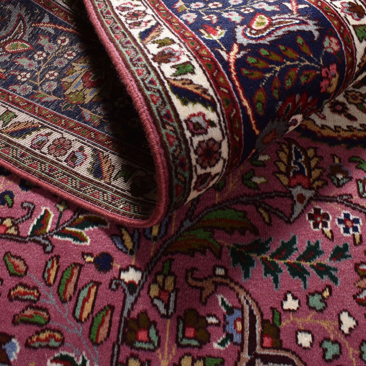 Alfombra Persa - Tabriz - Real - 303 x 210 cm - rojo claro