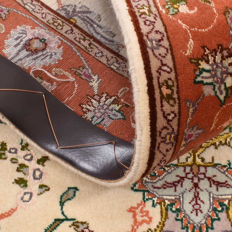 Alfombra de pasillo Alfombra Persa - Tabriz - Real - 206 x 80 cm - multicolor