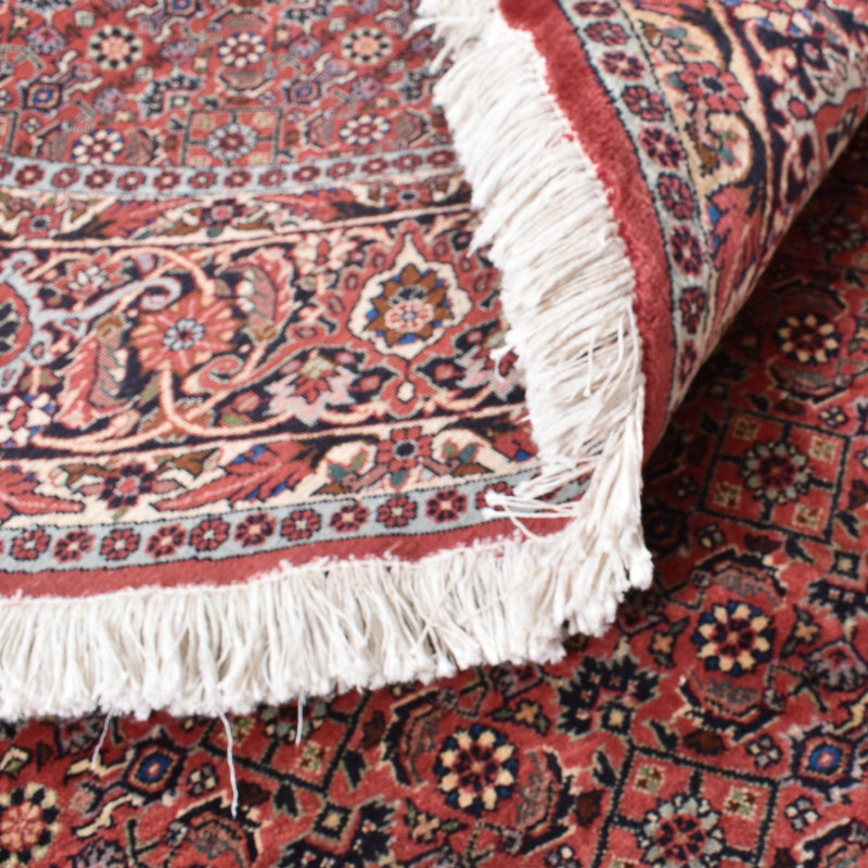 Alfombra persa - Bidjar redondo  - 255 x 255 cm - óxido