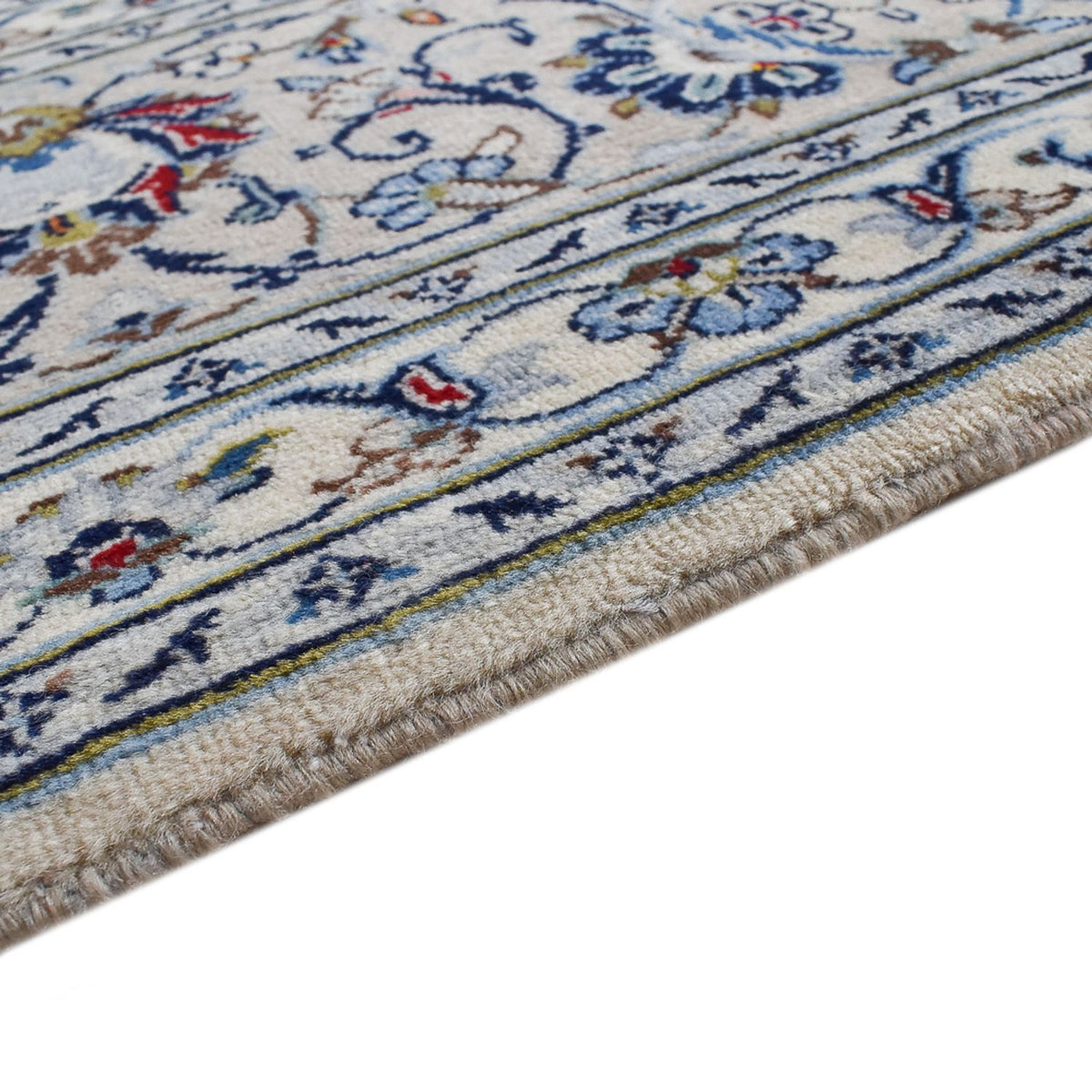 Alfombra persa - Keshan - Real - 348 x 250 cm - gris